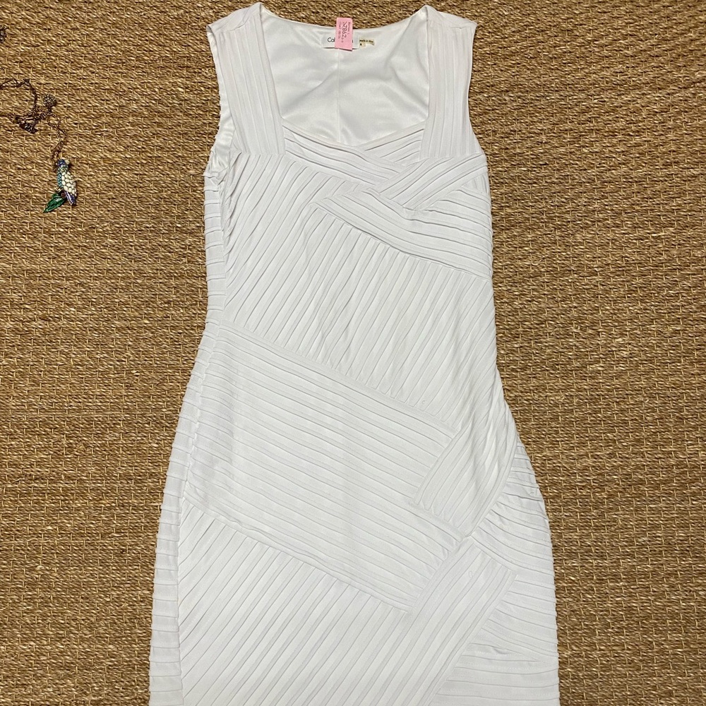 Calvin Klein - white dress